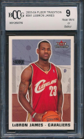 LeBron James 2003-04 Fleer Tradition #261 RC (BCCG 9) at PristineAuction.com