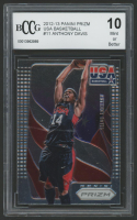 Anthony Davis 2012-13 Panini Prizm USA Basketball #11 RC (BCCG 10) at PristineAuction.com