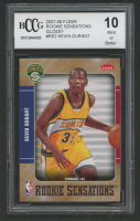 Kevin Durant 2007-08 Fleer Rookie Sensations Glossy #RS2 (BCCG 10) at PristineAuction.com