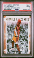 Kevin Durant 2007-08 Fleer Hot Prospects Notable Newcomers #NN-1 RC (PSA 9) at PristineAuction.com