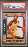 Kevin Durant 2007-08 Fleer Rookie Sensations Glossy #RS2 (PSA 9) at PristineAuction.com