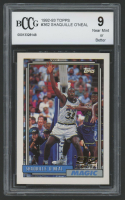 Shaquille O'Neal 1992-93 Topps #362 (BCCG 9) at PristineAuction.com