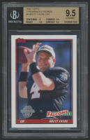 Brett Favre 2005 Topps Throwbacks Promos #4 (BGS 9.5) at PristineAuction.com