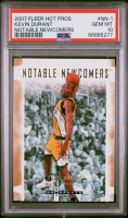 Kevin Durant 2007-08 Fleer Hot Prospects Notable Newcomers #NN-1 RC (PSA 10) at PristineAuction.com
