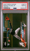 Ronald Acuna Jr. 2018 Topps Chrome Update #HMT31 RD RC (PSA 10) at PristineAuction.com