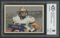 Drew Brees 2001 Fleer Tradition Glossy #402 #1886/2001 RC (BCCG 9) at PristineAuction.com