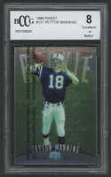 Peyton Manning 1998 Finest #121 RC (BCCG 8) at PristineAuction.com