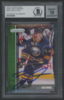 Jack Eichel Signed 2015-16 Upper Deck Parkhurst Rookies #PR2 (BGS | Auto 10) at PristineAuction.com