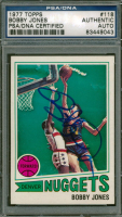Bobby Jones Signed 1977 Topps #118 (PSA) at PristineAuction.com