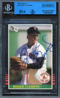Roger Clemens Signed 1985 Donruss #273 RC (BGS) at PristineAuction.com