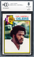 Earl Campbell 1979 Topps #390 RC (BCCG 8) at PristineAuction.com
