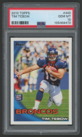 Tim Tebow 2010 Topps #440 (PSA 10) at PristineAuction.com