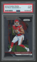 Patrick Mahomes II 2018 Panini Prizm #102 (PSA 9) at PristineAuction.com