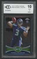 Russell Wilson 2012 Topps Chrome #40A (BCCG 10) at PristineAuction.com