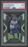 Justin Jefferson 2020 Select Silver Prizm #261 RC (PSA 9) at PristineAuction.com