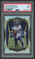 Justin Jefferson 2020 Select Silver Prizm #161 RC (PSA 9) at PristineAuction.com