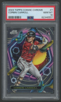 Corbin Carroll 2023 Topps Chrome Cosmic #7 (PSA 10) at PristineAuction.com