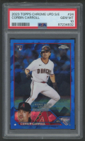 Corbin Carroll 2023 Topps Chrome Update Sapphire Edition #24 (PSA 10) at PristineAuction.com