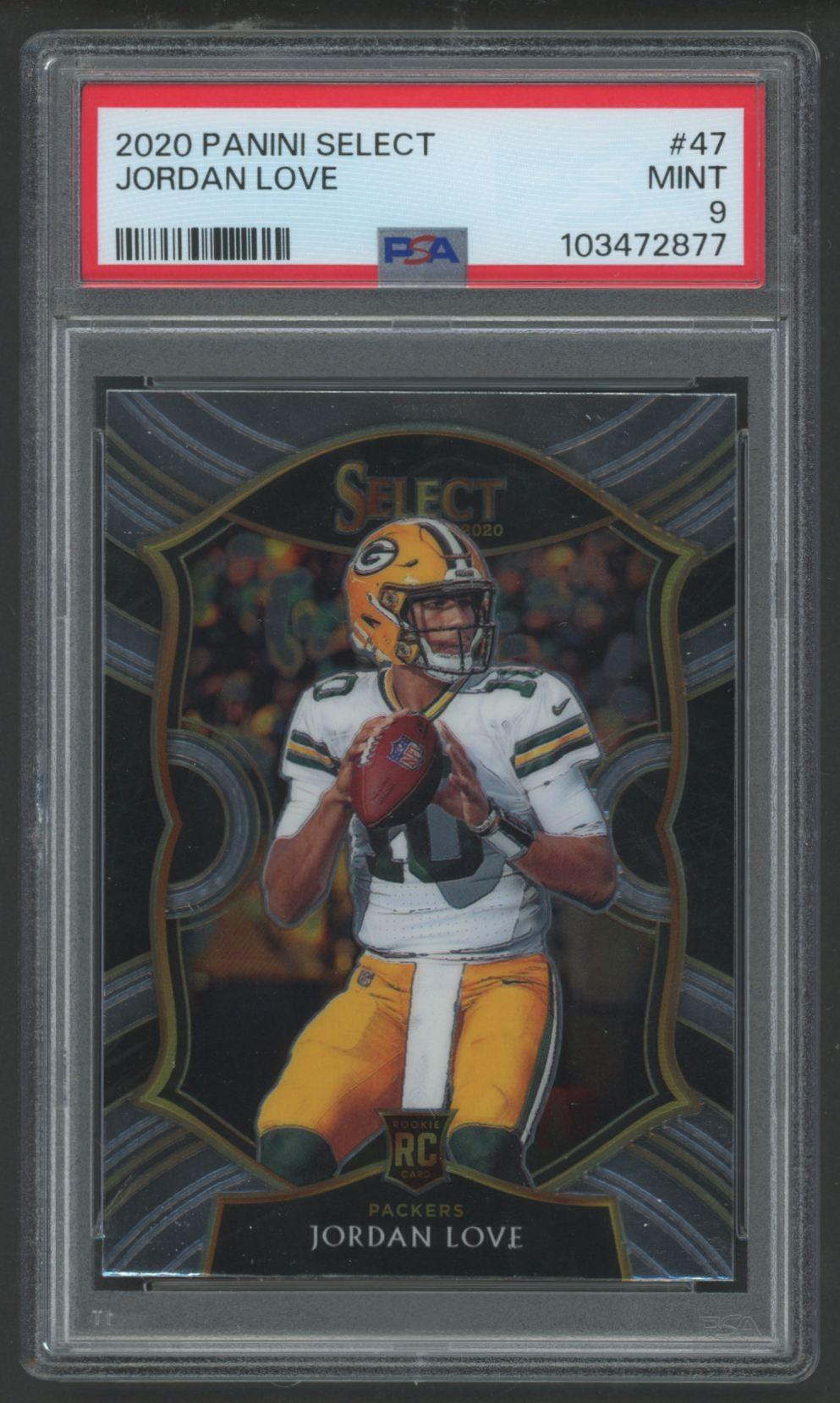 Jordan Love 2020 Select #47 (PSA 9) at PristineAuction.com Jordan Love 2020 Select #47 (PSA 9) at PristineAuction.com