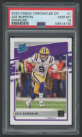 Joe Burrow 2020 Panini Chronicles Donruss Draft Picks RR #1 (PSA 10) at PristineAuction.com
