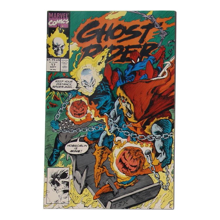 1991 "Ghost Rider" #17 Marvel Comic Book at PristineAuction.com 1991 "Ghost Rider" #17 Marvel Comic Book at PristineAuction.com