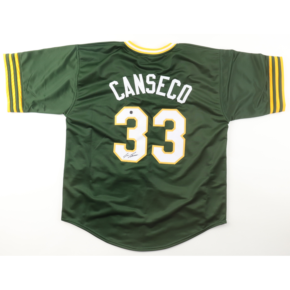 Jose Canseco Signed Jersey (Wilder Side of Sports) at PristineAuction.com