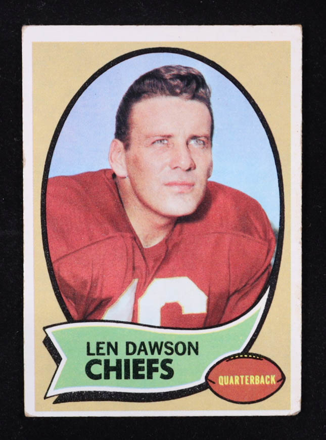 Len Dawson 1970 Topps #1 at PristineAuction.com Len Dawson 1970 Topps #1 at PristineAuction.com