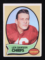 Len Dawson 1970 Topps #1 at PristineAuction.com