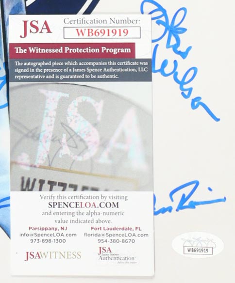 1985 Bears Super Bowl XX 11x17 Photo Team-Signed By (21) with Dan Hampton, Mike Singletary, Tom Thayer, Matt Suhey (Beckett & JSA) at PristineAuction.com 1985 Bears Super Bowl XX 11x17 Photo Team-Signed By (21) with Dan Hampton, Mike Singletary, Tom Thayer, Matt Suhey (Beckett & JSA) at PristineAuction.com