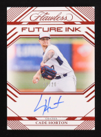 Cade Horton 2024 Panini Flawless Future Ink #FI-CH RC #18/20 at PristineAuction.com