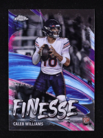 Caleb Williams 2024 Topps Chrome Finesse #F1 RC at PristineAuction.com