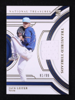 Jack Leiter 2024 Panini National Treasures Treasured Threads #23 #81/99 RC at PristineAuction.com