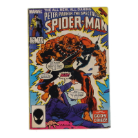 1986 "Peter Parker, The Spectacular Spider-Man" #111 Marvel Comic Book at PristineAuction.com