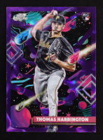 Thomas Harrington 2025 Topps Chrome Purple Nebula Refractors #79 RC #016/150 at PristineAuction.com