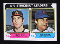 Nolan Ryan / Tom Seaver 1974 Topps #207 Strikeout Leaders at PristineAuction.com