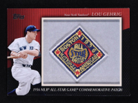 Lou Gehrig 2010 Topps Commemorative Patch #MCP92 at PristineAuction.com