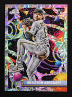 Braxton Ashcraft 2025 Topps Chrome Cosmic #62 RC at PristineAuction.com