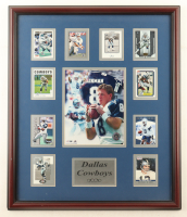 Troy Aikan Signed Custom Framed Photo Display With (10) Trading Cards (Beckett) at PristineAuction.com
