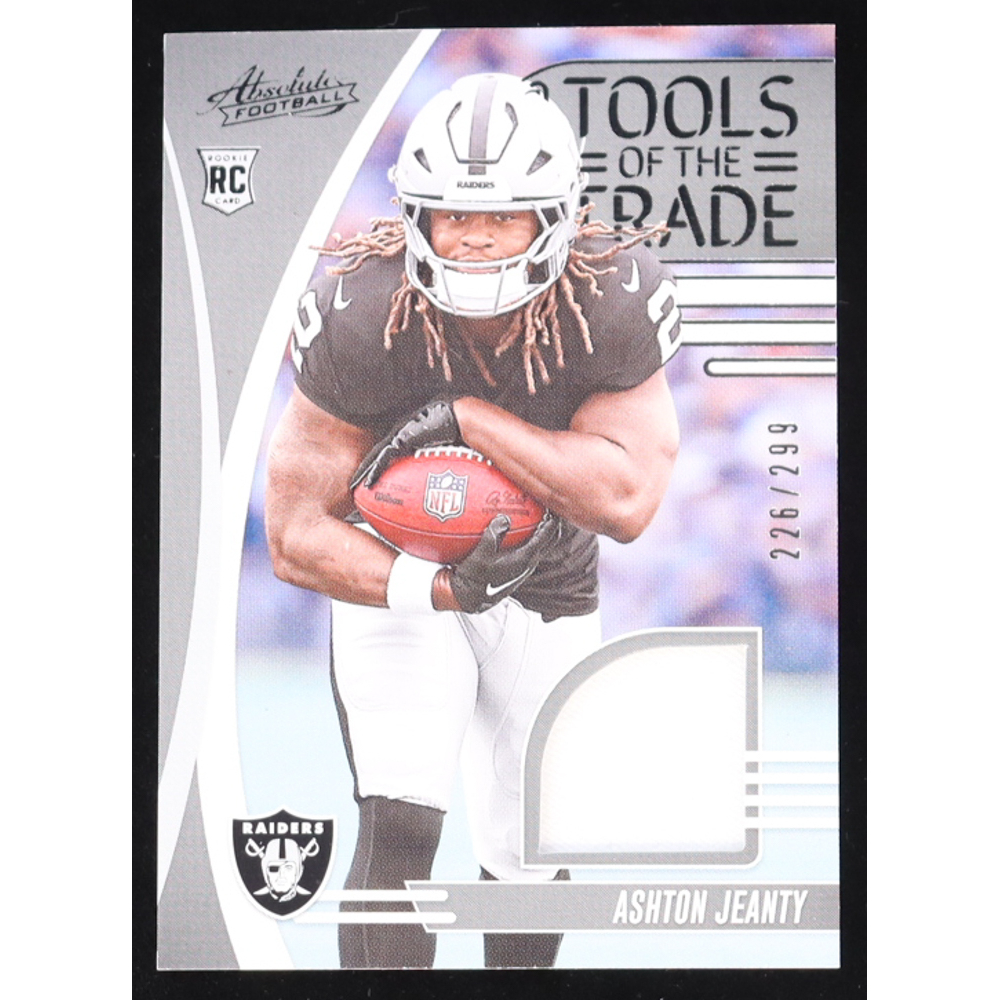 Ashton Jeanty 2025 Absolute Tools of the Trade #2 #226/299 RC at PristineAuction.com