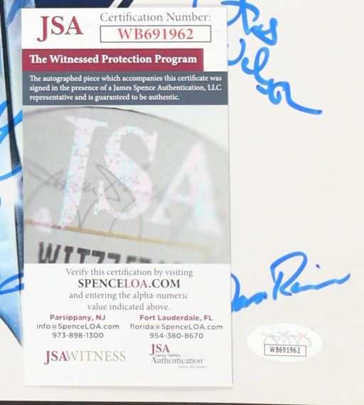 1985 Bears Super Bowl XX 11x17 Photo Team-Signed By (21) with Dan Hampton, Mike Singletary, Tom Thayer, Matt Suhey (Beckett & JSA) at PristineAuction.com 1985 Bears Super Bowl XX 11x17 Photo Team-Signed By (21) with Dan Hampton, Mike Singletary, Tom Thayer, Matt Suhey (Beckett & JSA) at PristineAuction.com