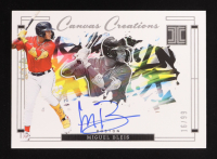 Miguel Bleis 2024 Panini Impeccable Canvas Creations Auto #CCS-MB #16/99 at PristineAuction.com