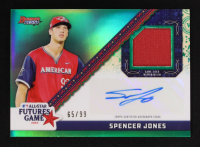 Spencer Jones 2024 Bowman's Best All-Star Futures Game Green Refractor Auto #FGRA-SJ RC #65/99 at PristineAuction.com