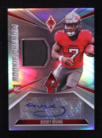 Bucky Irving 2024 Panini Phoenix Rookie Phenoms Jersey Autographs Silver #22 #142/149 RC at PristineAuction.com