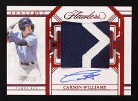 Carson Williams 2024 Panini Flawless Prospect Patch #PPA-CW RC #13/20 at PristineAuction.com