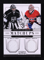 Carey Price / Jonathan Quick 2013-14 Panini National Treasures Matchups Jerseys #3 #17/99 at PristineAuction.com