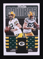 Aaron Rodgers / Jordy Nelson 2018 Classics Classic Combos Memorabilia #17 at PristineAuction.com