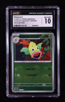 Weepinbell 2023 Pokemon Card Game Scarlet & Violet 151 Enhanced Expansion Japanese #070 POKE BALL REVERSE HOLO (CGC 10) at PristineAuction.com
