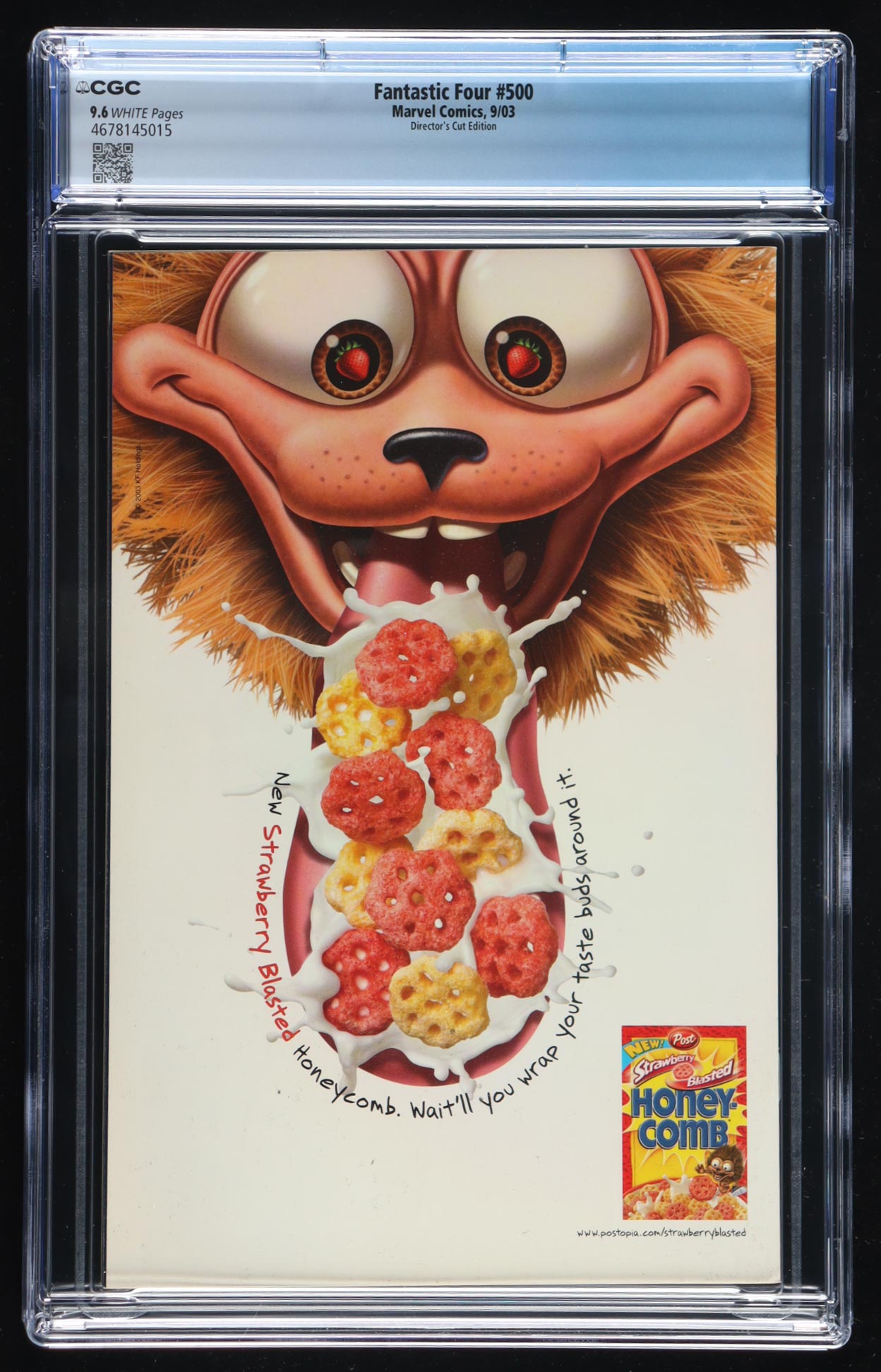 2003 "Fantastic Four" #500 Marvel Comic Book (CGC 9.6) at PristineAuction.com 2003 "Fantastic Four" #500 Marvel Comic Book (CGC 9.6) at PristineAuction.com