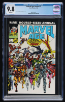 1985 "Marvel Age Annual" #1 Marvel Comic Book (CGC 9.8) at PristineAuction.com