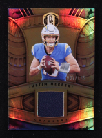 Justin Herbert 2021 Panini Gold Standard Gold Rush Materials #26 #047/199 at PristineAuction.com